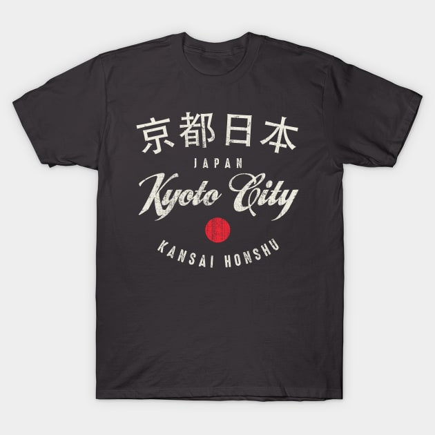 Kyoto City Japan Vintage T-Shirt by Designkix